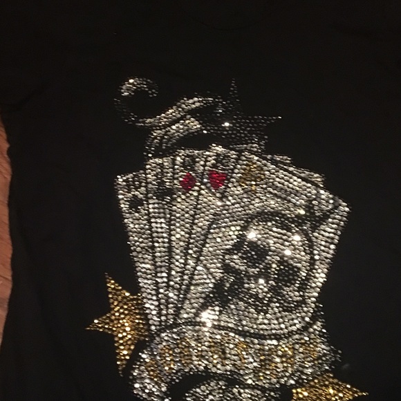 Robin’s Jean women medium black shirt - Picture 4 of 5